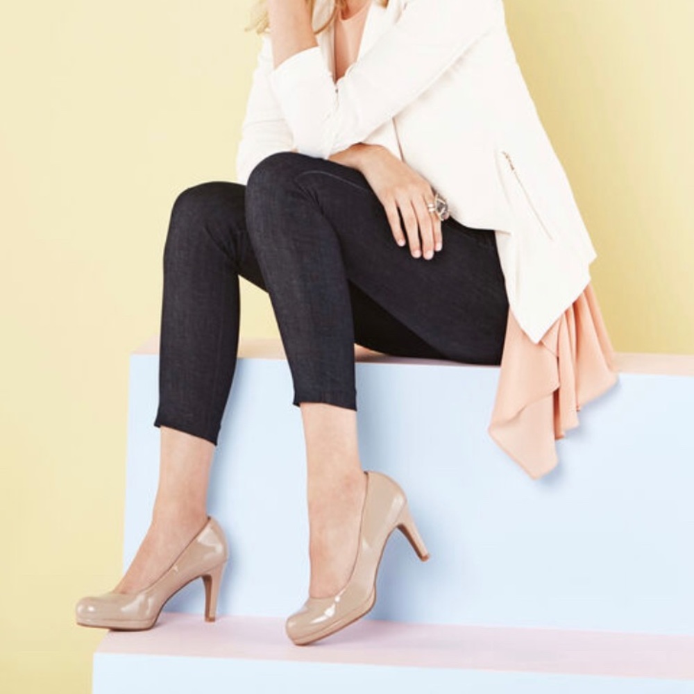 Nude Patent Platform Pump Nilah Women Size 11